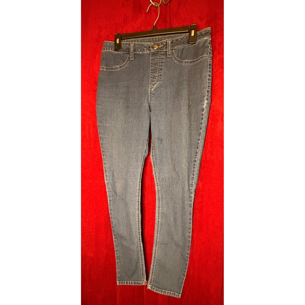 Riders by Lee Indigo Womens Medium Wash Pull On Skinny Jeans Size M 1PMUCW6